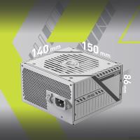 MSI MAG A650BNL WHITE 650W 80+ BRONZE 12CM FANLI 20+4 pin POWER SUPPLY